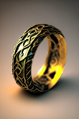 make a ring like the lord of the rings and more particle