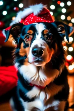 Christmas dog