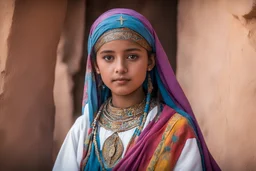 Dehya, the girl, the Amazigh leader, receives an upbringing worthy of a leader in North Africa