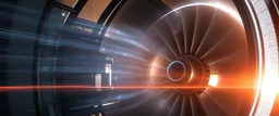 airbrush 3d rendering, Prompt:lightening inside a jet engine