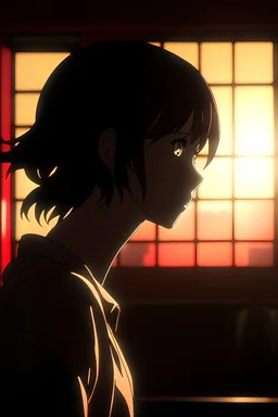 masterpiece, best quality, RAW photo, full length shot of "Mie Ai" in "Suki na Ko ga Megane wo Wasureta" anime, looking at viewer, silhouette, cinematic, natural lighting, photorealistic, absurdres, shot with professional camera, hyper realistic, 16K UHD, extremely detailed cg unity, ultra-detailed, best shadow, detailed background, beautiful detailed face, beautiful detailed eyes, high contrast, best illumination, an extremely delicate and beautiful