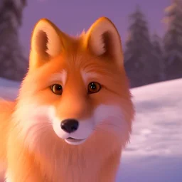 A golden fox