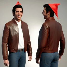 Arthur fonzarelli leather jacket as an elf