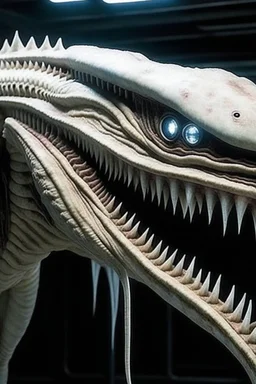 Moth / shark hybrid in "Alien" movie