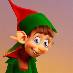 Portrait of a funny elf. Full body. Artist atelier background. pixar disney 4 k 3 d render funny animation movie oscar winning trending on artstation and behance, ratatouille style