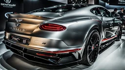 bentley continental gt BRABUS ROCKET, rear view, desktop wallpaper, 4K, Cinematic