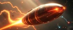 space ship, shiny bright slug, interdimensional twister