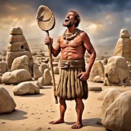 A standup comedian back in the Neolithic Era.