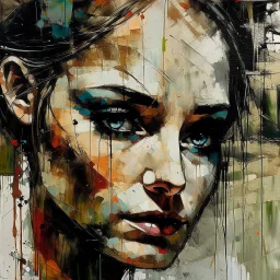 woman. Contemporary art