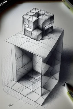 Drawing 3d cube