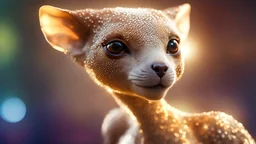 Strange, innovative, beautiful, unknown humanoid animal, exquisite body, striking skin, head and upper body, happy, intelligent, thoughtful, friendly, wise, excited, extreme features, beautiful volumetric lighting, attractive composition, photorealistic, extremely detailed, chiascuro, bokeh blur