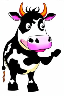punk rock cow