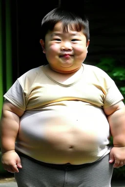 fat asian kid