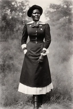 Mary Fields was a pioneer of the Old West as the first female African-American Star Route mail carrier. Born in Tennessee, she is also known as “Black Mary” or “Stagecoach Mary”. When slavery ended in the United States, Mary found work as a chambermaid on a Mississippi River steamboat. However, she soon moved to Ohio as her family circumstances changed. At the age of sixty, Mary Fields applied to work for the US Postal service. She impressed the recruiter by being the fastest to hitch up her s