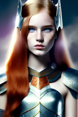 (strikingly beautiful 16 year old charming teen girl:1.2) with (long ginger hair:1.1) and (freckles:1.2) wearing (skimpy leather fantasy armour with halter top and thong:1.3) and (medium cleavage:1.2), tracing, ambient light, highres, (hyperrealistic:1.2), (perfect face:1.1) intricate (high detail:1.1) body, beautiful detailed eyes, plump lips, fantasy theme, Model hash: ddc3021b