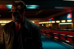 4k full details. maximum lights. FULL REALISM. TERMINATOR IS PLAYING AT BOWLING