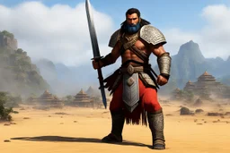 a Kazon aggressive warrior with his traditional equipment