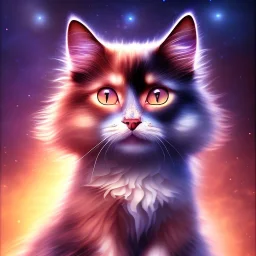 beautiful cat playing land, stunning, magnificant, sunset sky, 8k resolution, high-quality, fine-detail, detailed matte, photography, illustration, digital art, brian froud, howard lyon, greg rutowski, Anne Dittman, Anne Stokes,