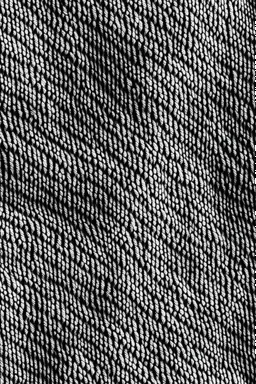 Infinite pattern wool tweed, tilable, black and white, top view, uniforme texture, photorealistic effect