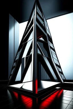 Avengers stark tower buliding architecture futuristic-modern stlye. geometric form,