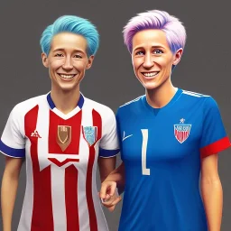 Me having coffee with Megan Rapinoe