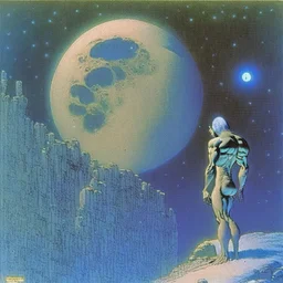 White Skin Like the Moon, by artist "Richard Corben" s 1000 --uplight --q 2