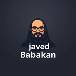 create a logo for me "javad Babakan" .i am a ai programmer artist