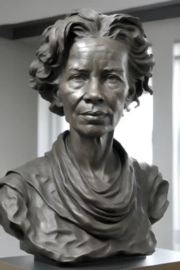 skulpture of mette fredriksen