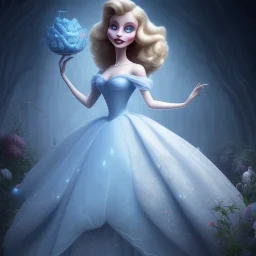 tim burton style cinderella