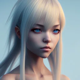 Female anime character, realistic, unreal engine 5, hd, photorealistic