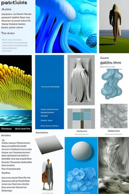 Make this moodboard working on the images in order to create fusions, integration of organic forms, for a homogeneous story