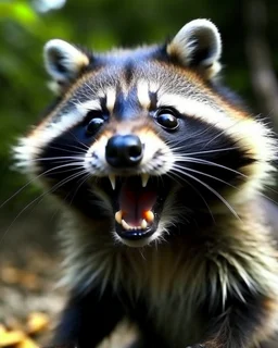 funny raccon