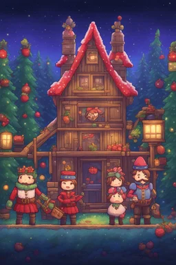 NUTCRACKER FANTASY, stardew valley style