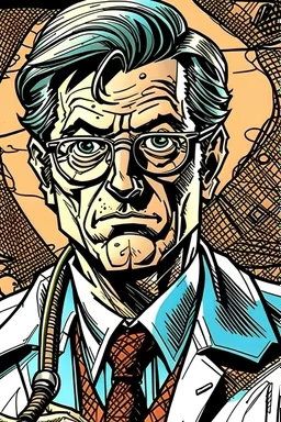 doctor (comic book style)