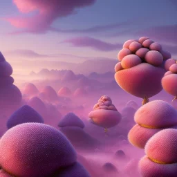 pixar style, volumetric pink sky environment and background, volumetric lighting, dramatic lighting, realistic painting of ajar with strawberry marmelade, detailed digital painting, extreme dense and fine, anime, ornate, colour-washed colors, elegant, small minutiae, tiny features, particulars, centered, smooth, sharp focus, renderman gofur render, 8k, uhd, detailed eyes, realistic shaded volumetric lighting, caustics, backlight