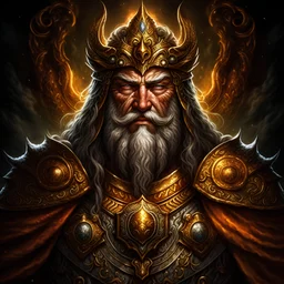 God of Knights, Mythical, Portrait