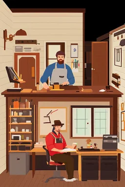 Illustrate the work environment of a skilled craftsman who earned $2,000 over a ten-year period. Compare this craftsman's lifestyle with that of a slave considered a "fancy girl