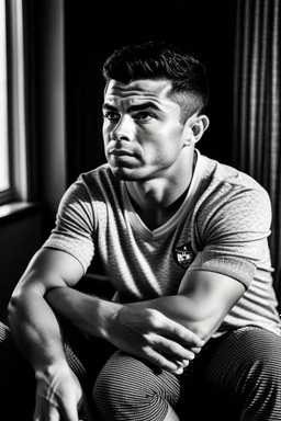 Cristiano Ronaldo playing with the elbow please.