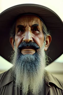 iranian oldmen tehran in longshot high angle Ignorant huge Mustache old time Chapeau Hat