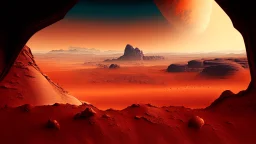 view from Mars