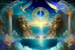 paradise, eden, dreamlike realm, afterlife, diversity celestials