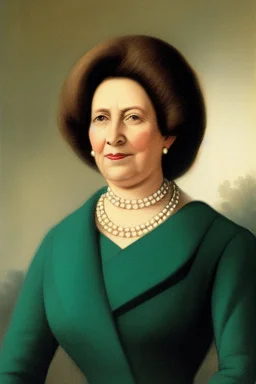 Female president modern, attractive portrait