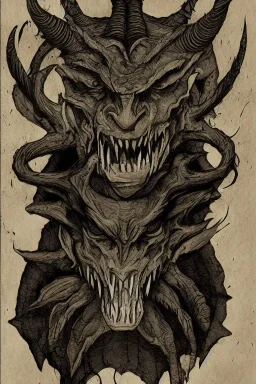 a skull demon