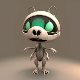 cute alien 3D VR