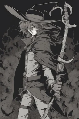 young witch hunter man