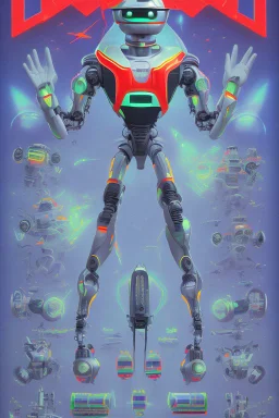 bright future propaganda robots