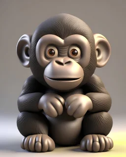 Ape cute 3D
