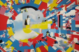 round pop art cloud by Richard Hamilton