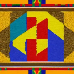hollywood hill made of wool Kente, cinematic, ghana flag, african pattern symbols, engraved, 8k quality