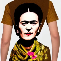  shirt frida khalo portrait